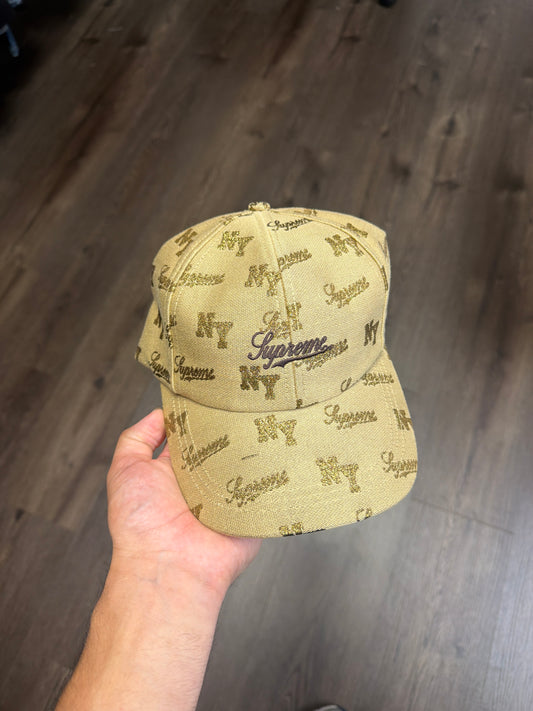 Supreme Brown Monogram Hat
