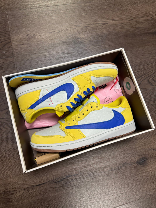 Jordan 1 Low “Travis Scott Canary”