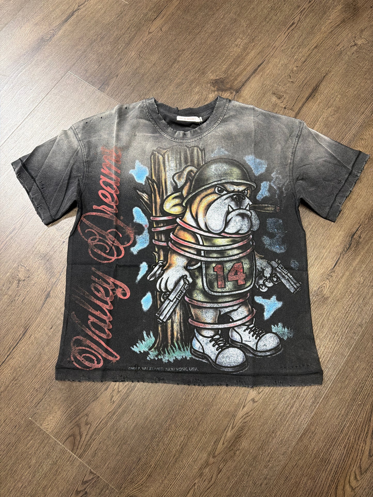 Valley Dreams Black Dog of War Tee