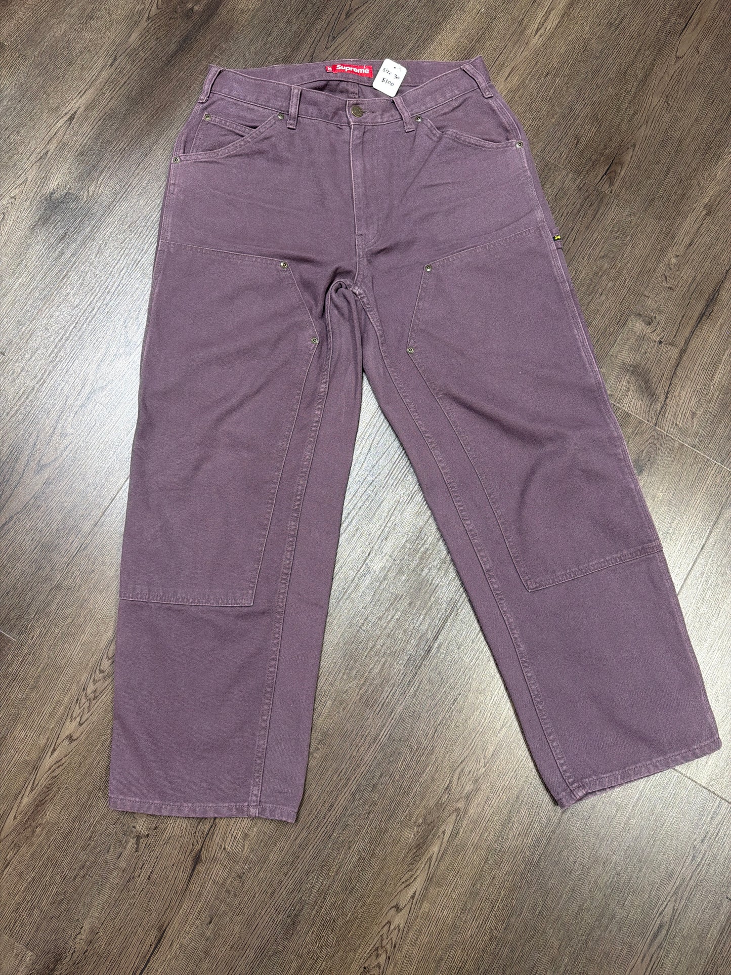 Supreme Light Purple Cargo Jeans