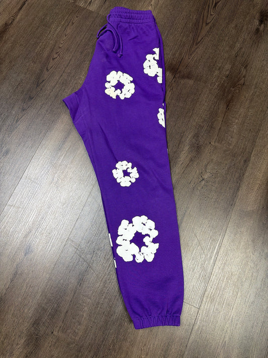 Denim Tear Purple Sweatpants