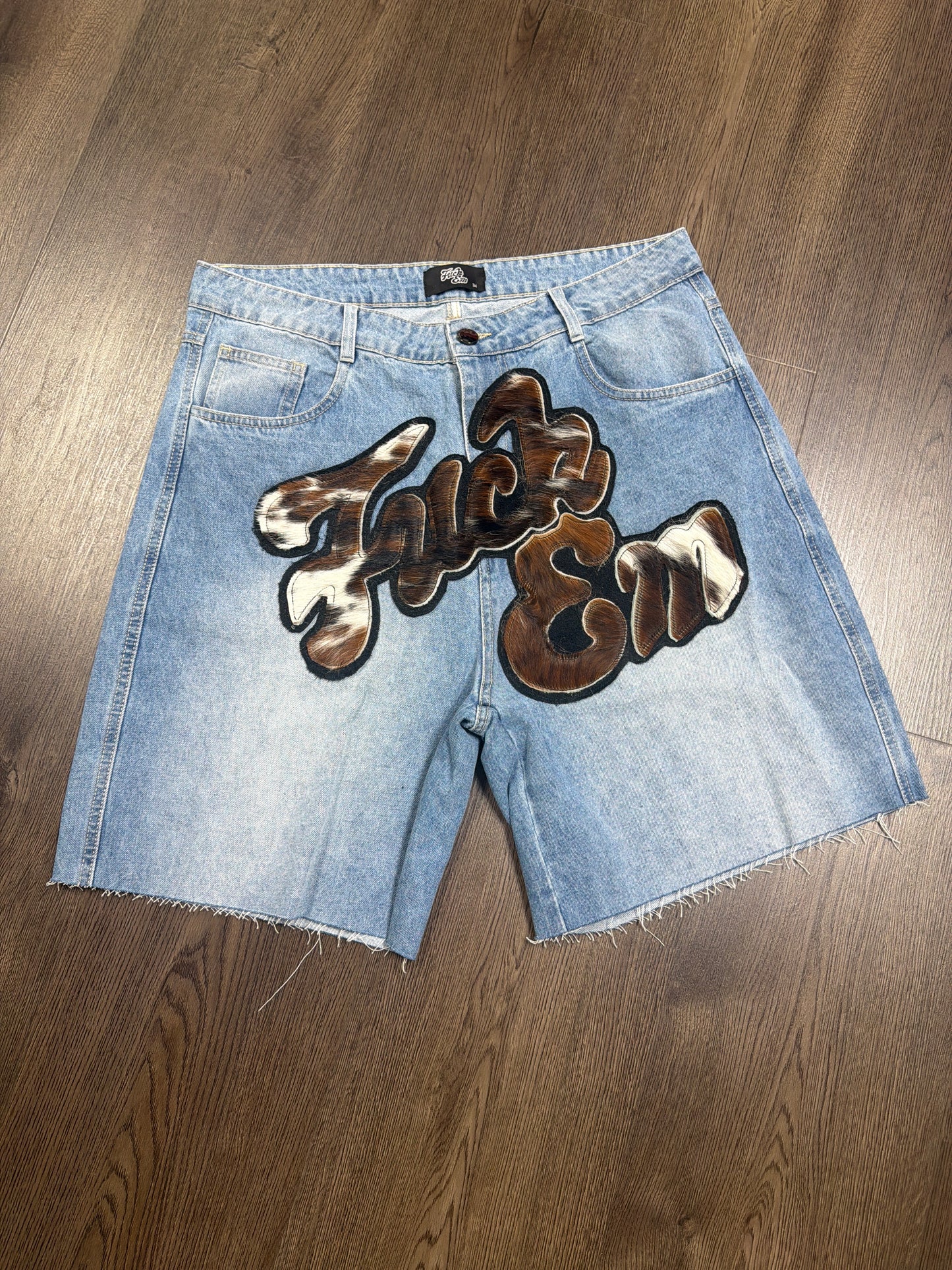 Fuck Em Jorts Cheetah Patch