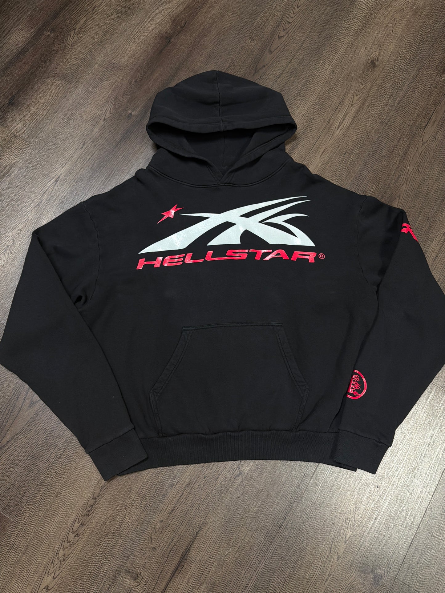 Hellstar Black/Red/Grey Hoodie