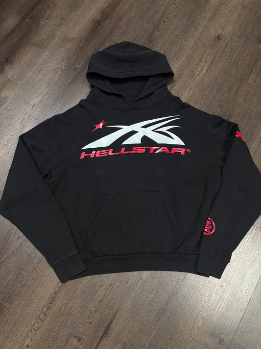 Hellstar Black/Red/Grey Hoodie