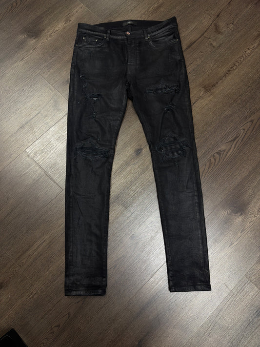 Amiri MX 1 Black Wax