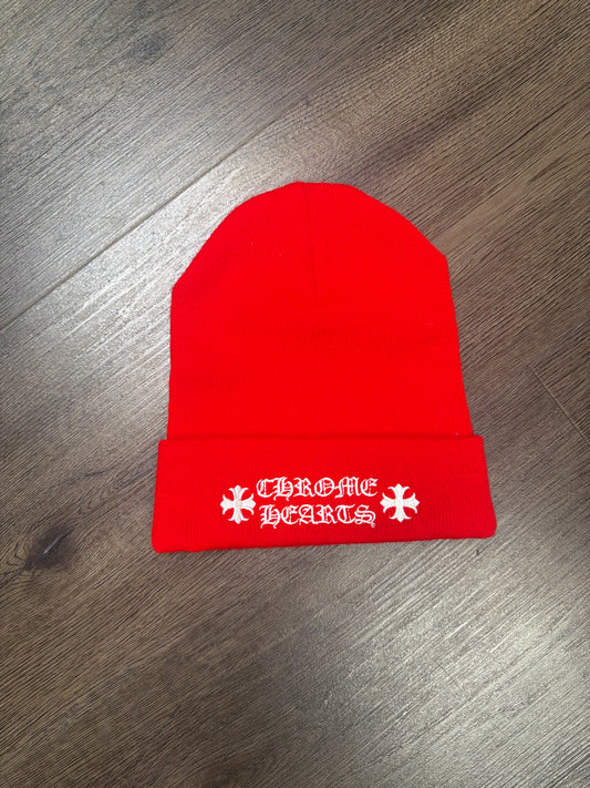 Chrome Hearts Red Beanie