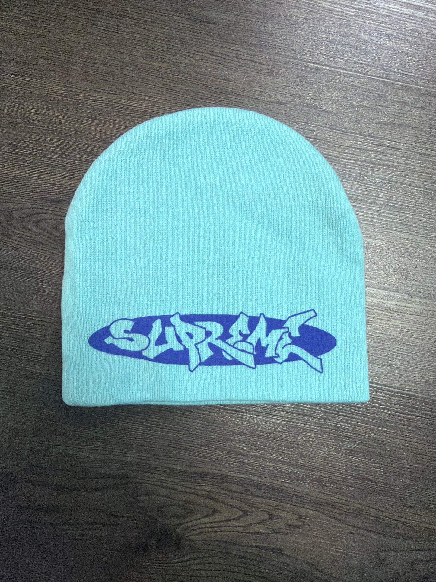 Supreme World Order Teal Beanie