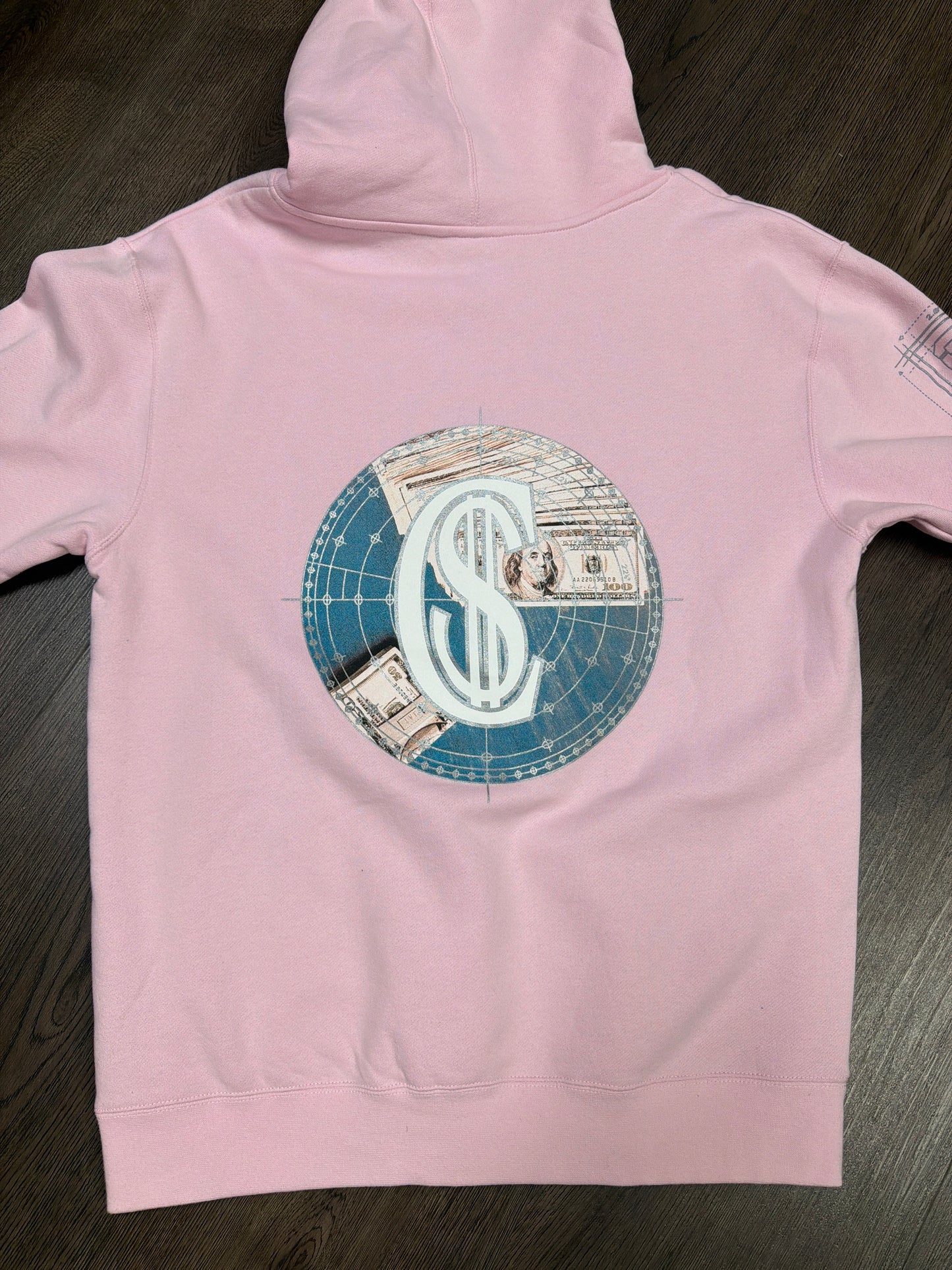 Chris Smokes $ Target Pink Zip Up