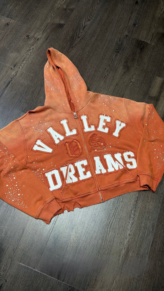 Valley Dreams Orange Classico Zip Up
