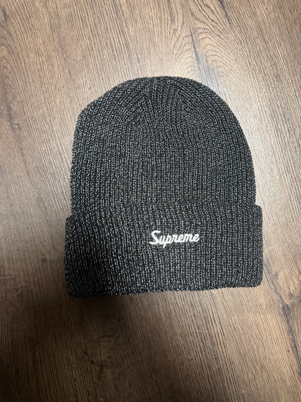 Supreme Dark Grey Loose Gauge Beanie