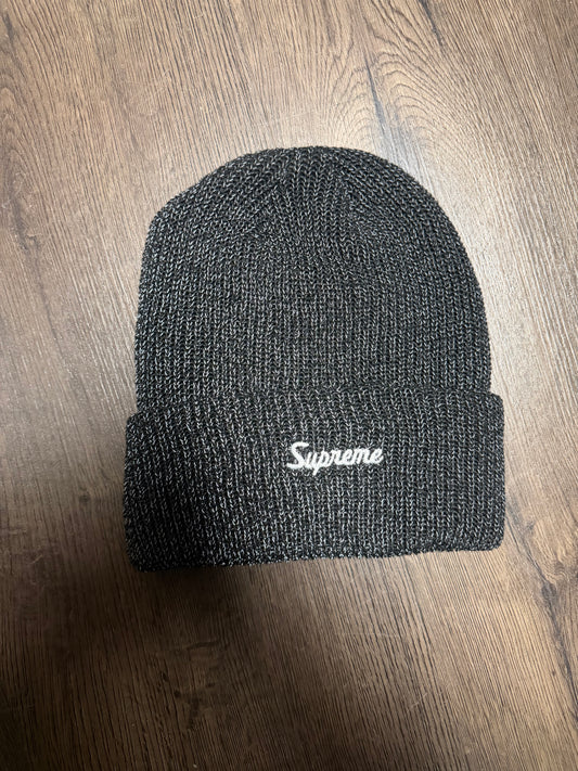 Supreme Dark Grey Loose Gauge Beanie