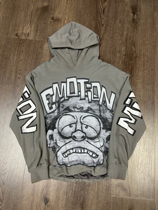 Mixed Emotion Grey Hoodie
