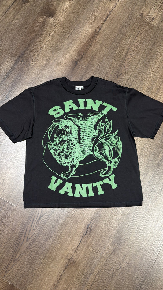 Saint Vanity Black Green Griffin Tee