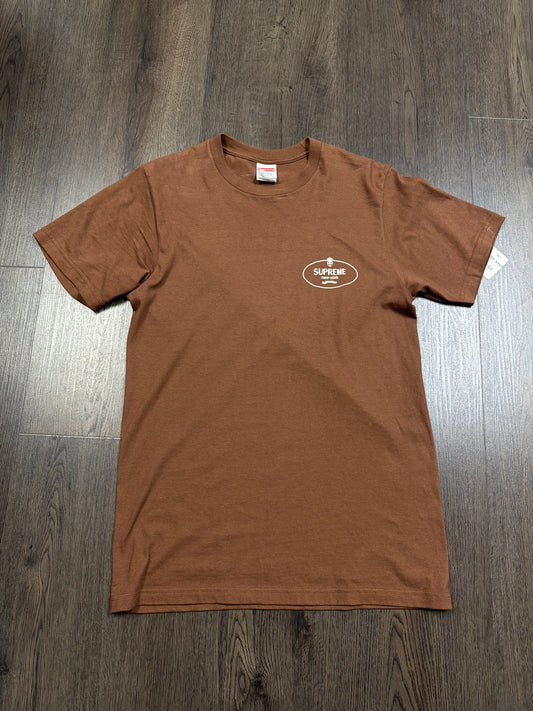 Supreme New York Brown Tee