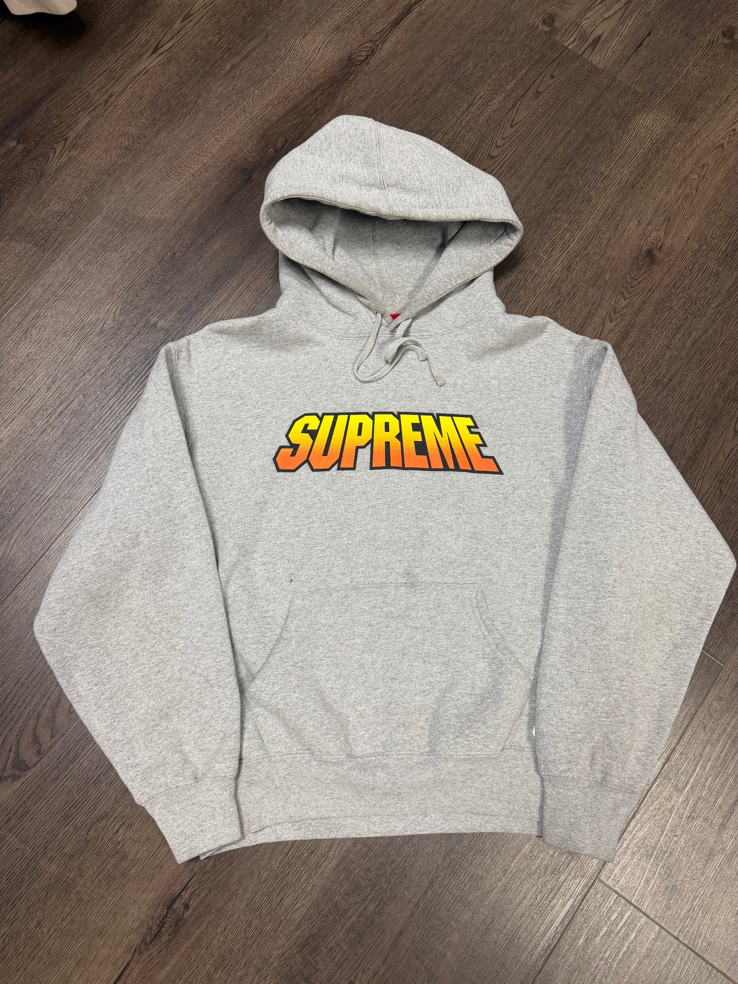 Supreme Grey Gradient Hoodie
