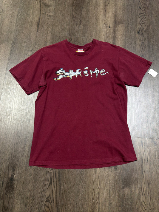 Supreme Liquid Red Tee