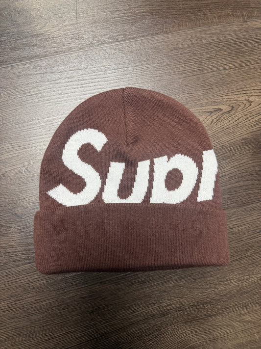 Supreme Brown BOGO Beanie