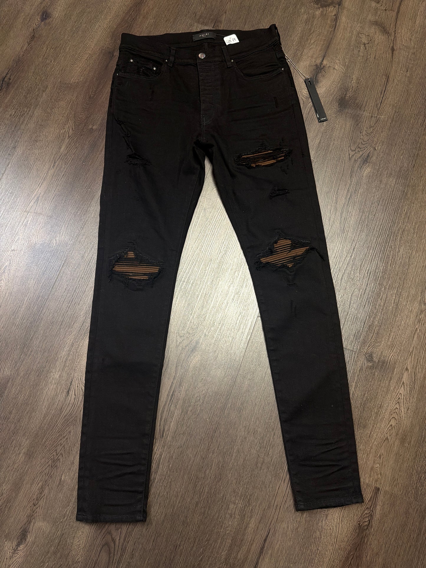 Amiri MX 1 Brown Patch