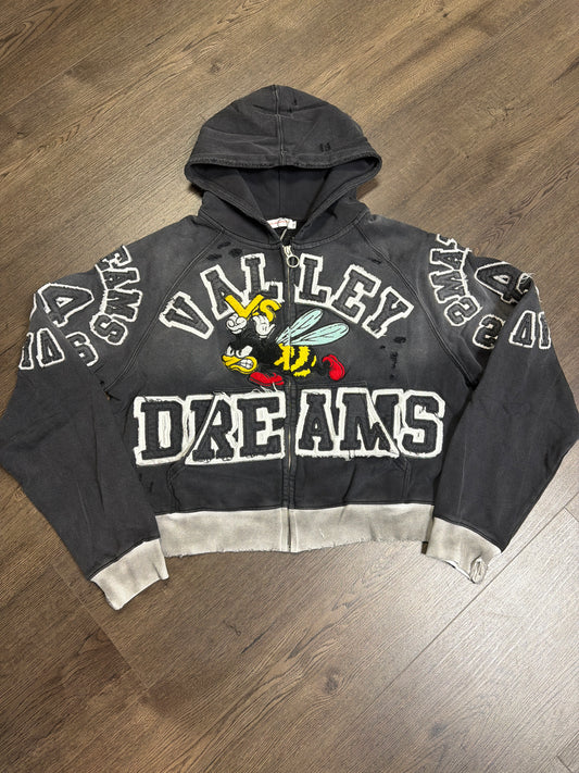 Valley Dreams Black Anthem Zip Up