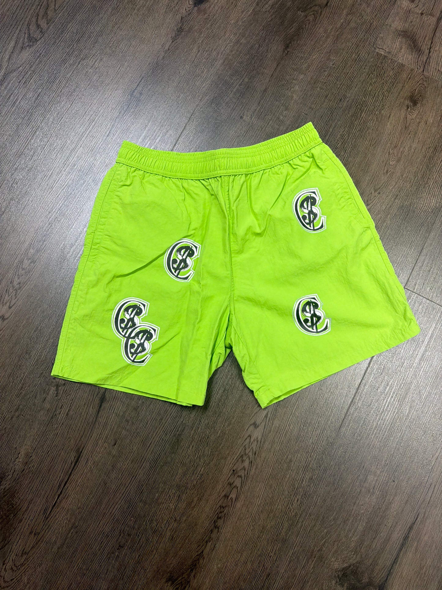Chris Smokes Green Shorts