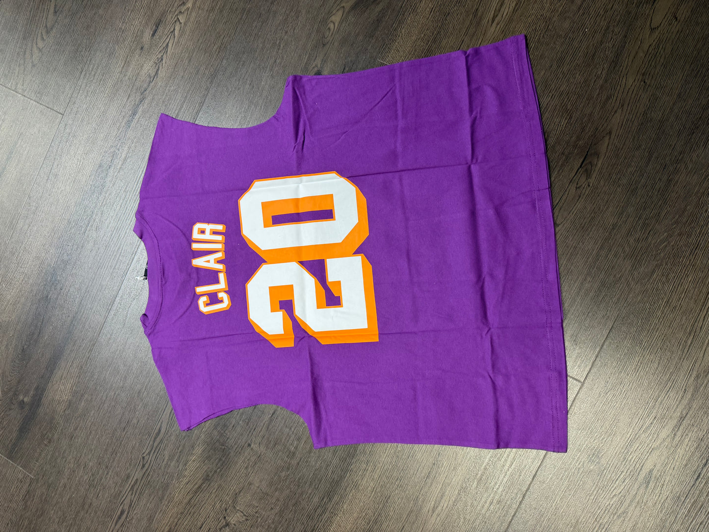 Sinclair Purple Cutout Sleeveless Shirt