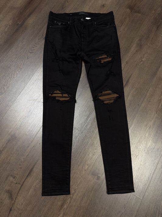 Amiri MX 1 Brown Patch