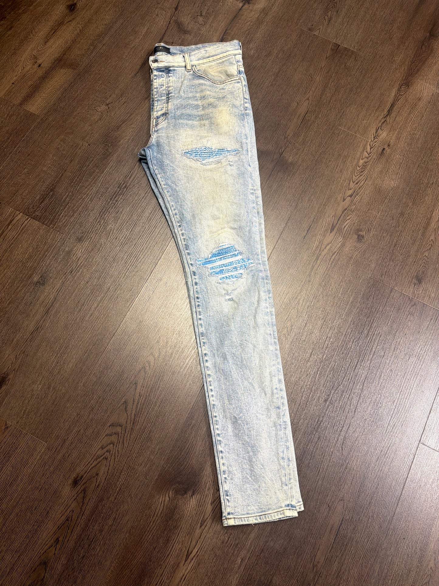 Amiri MX 1 Ice Blue Patch