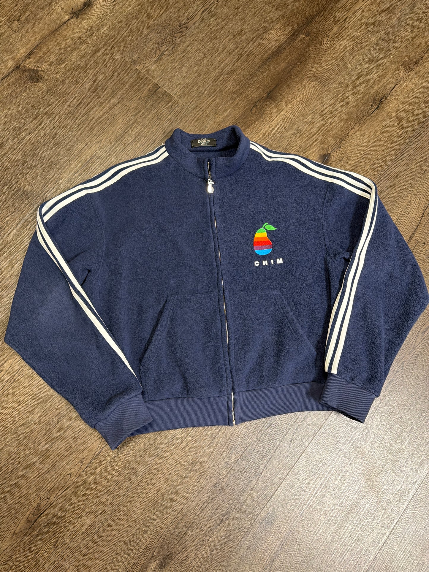 Happy Memories Chim Navy Zip Up