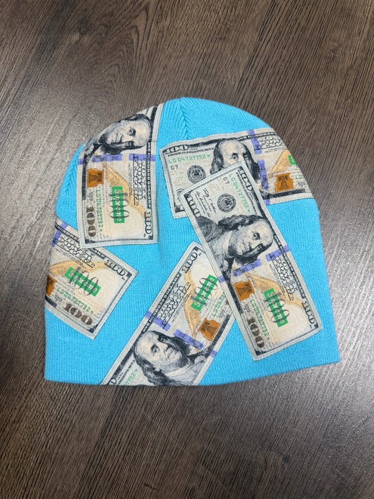 Supreme Blue Money Beanie