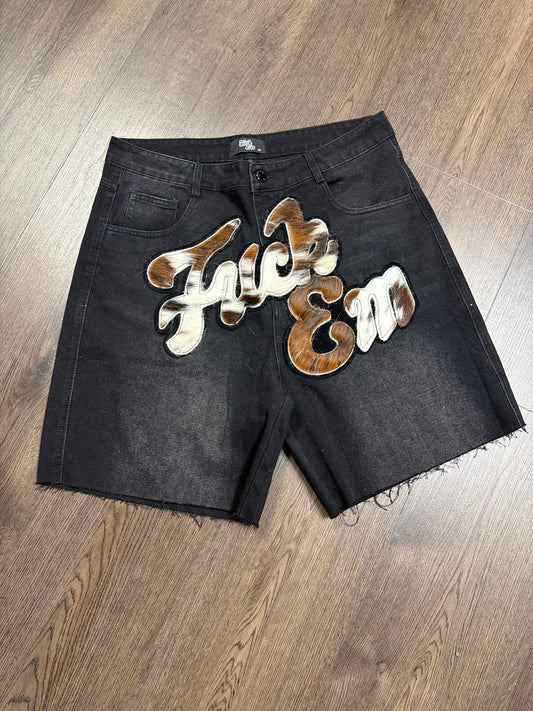 Fuck Em Jorts Cheetah Patch