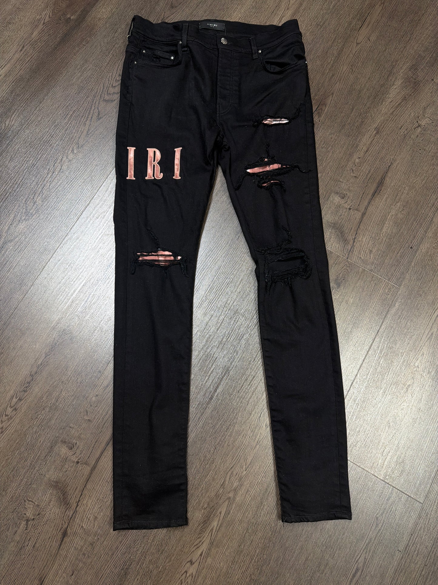 Amiri MX 1 Red Marble Patch