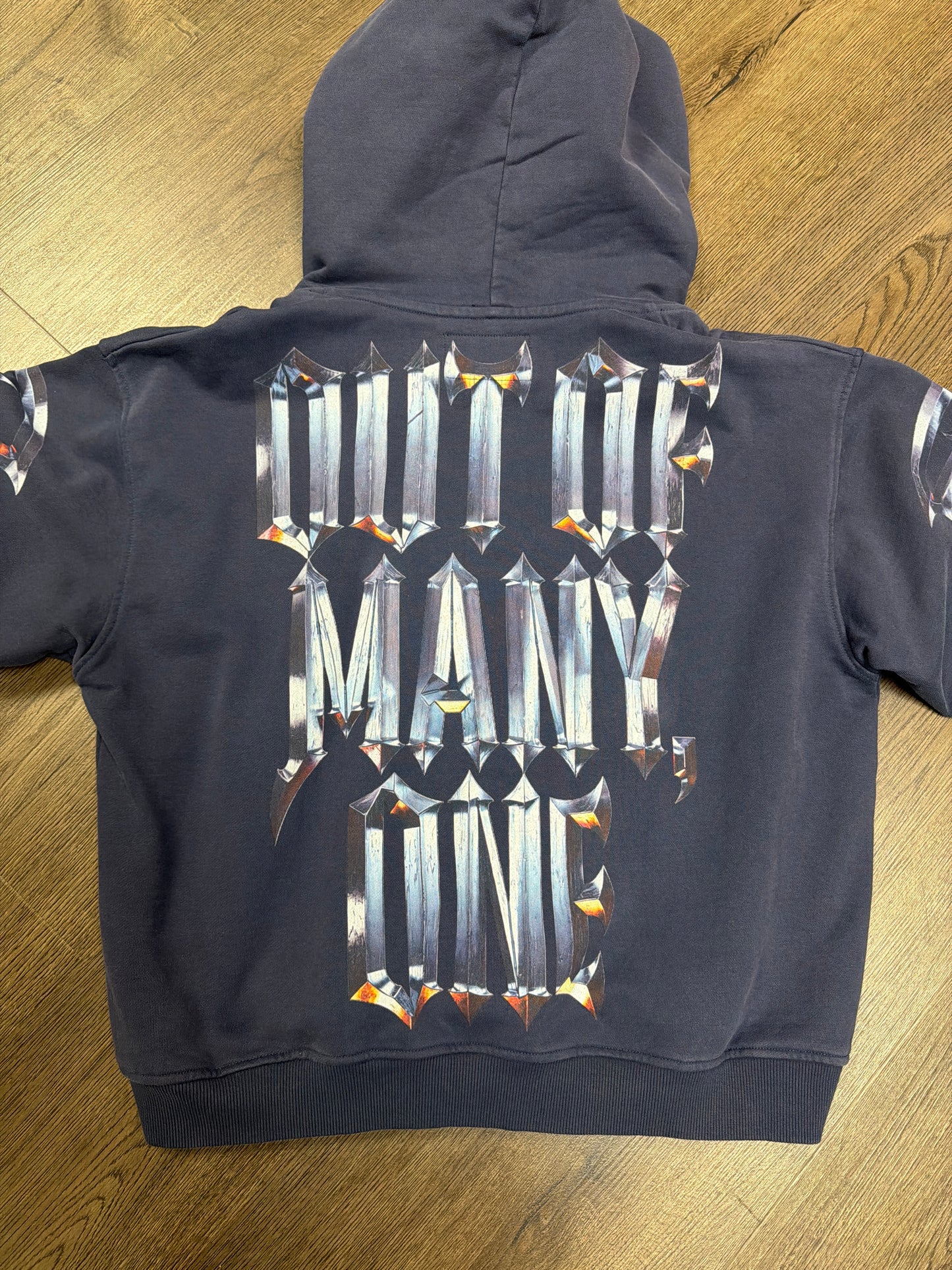 Godspeed Chrome Motto Navy Hoodie