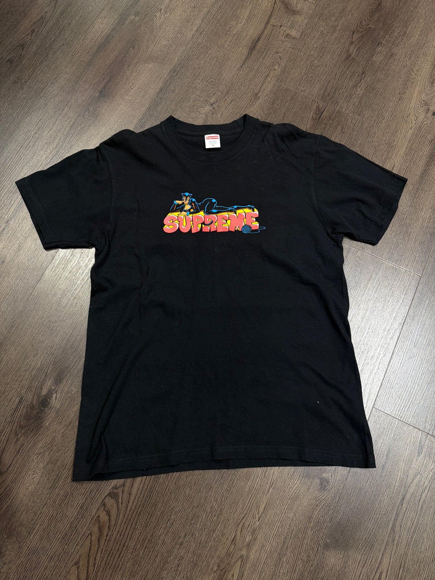 Supreme Catwoman Tee Black
