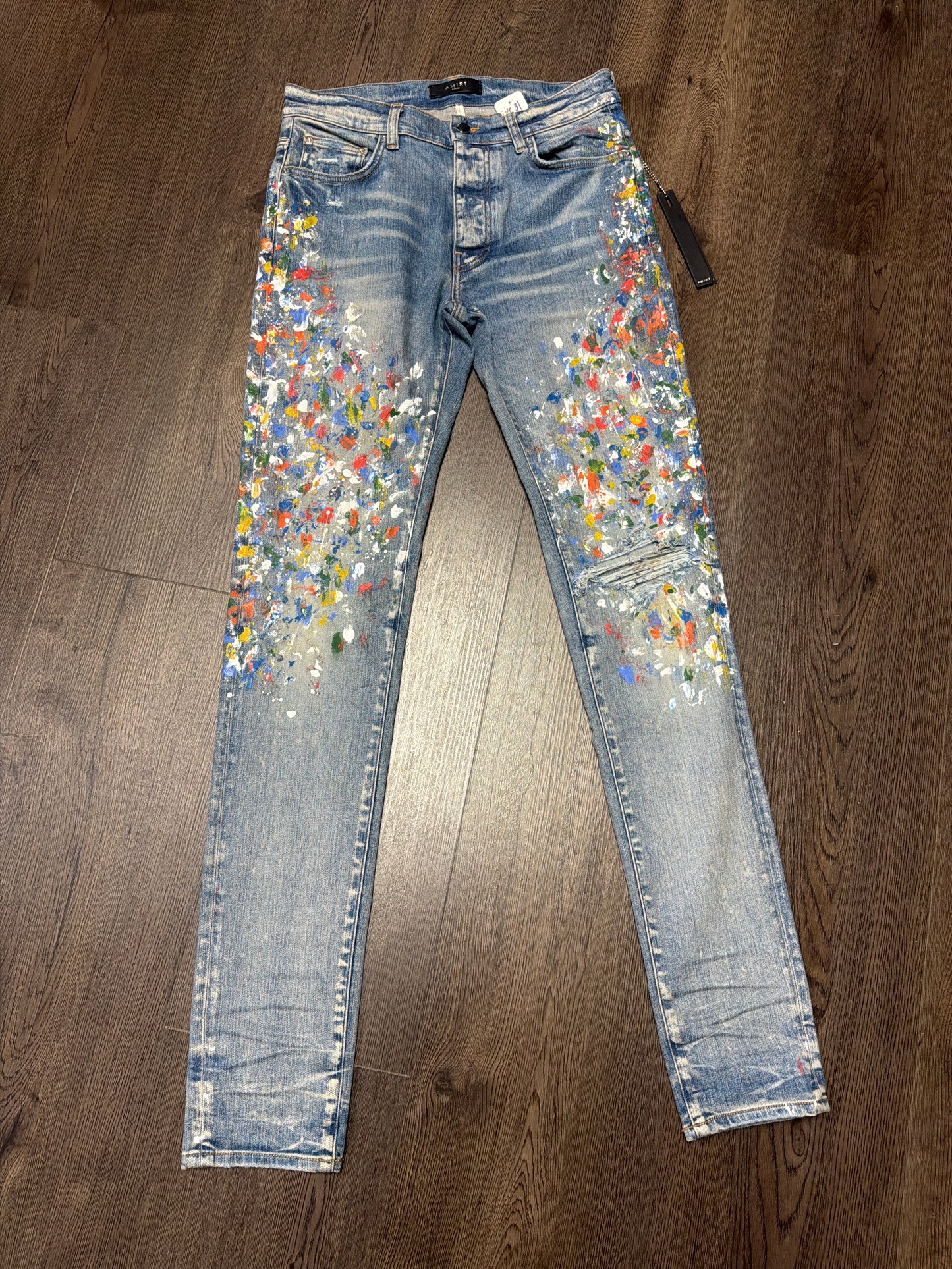 Amiri MX 1 Paint Drip