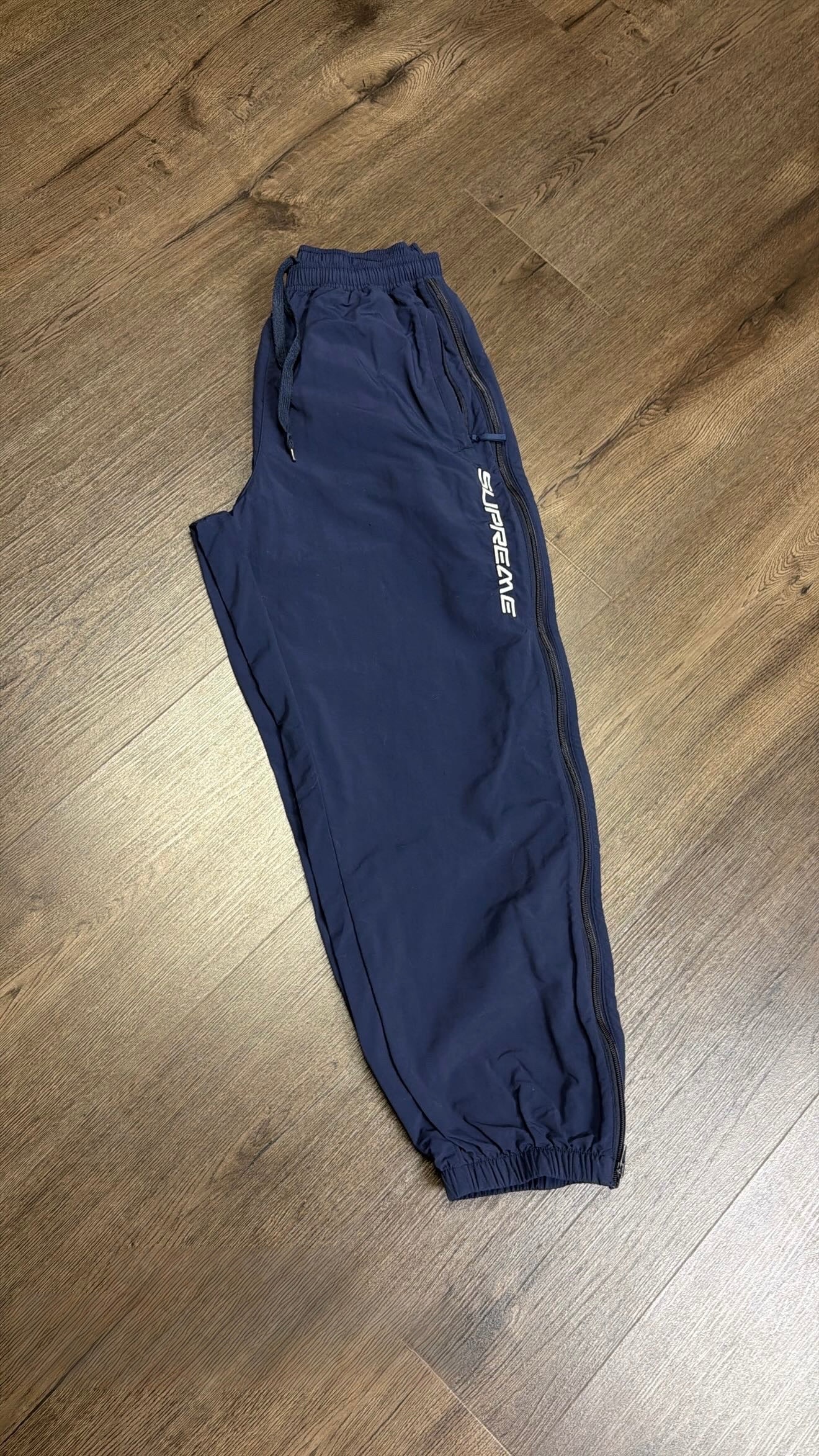 Supreme Navy Blue Track Pants