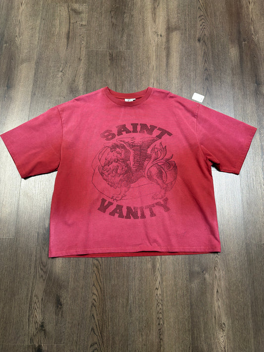 Saint Vanity Red Griffin Tee