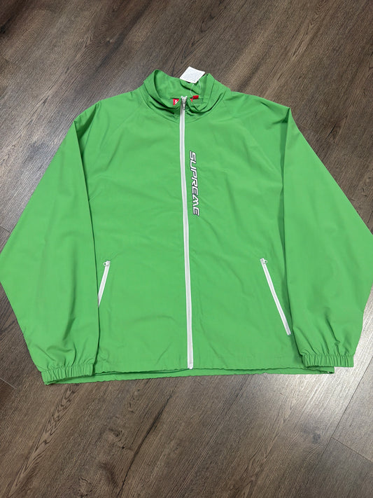 Supreme Green Track Zip Up