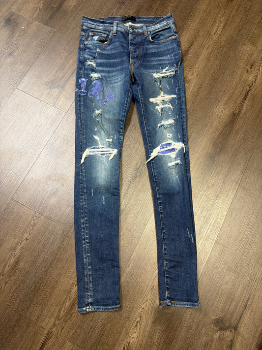 Amiri MX 1 Blue Bandana