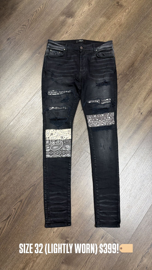 Amiri MX 1 Cream Bandana