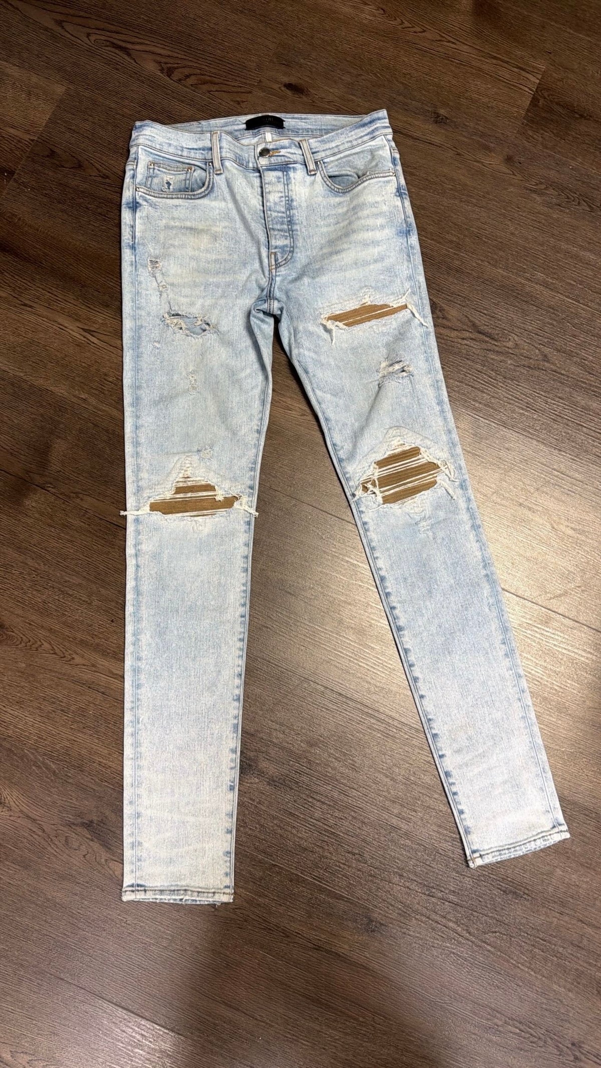 Amiri MX 1 Brown Patch