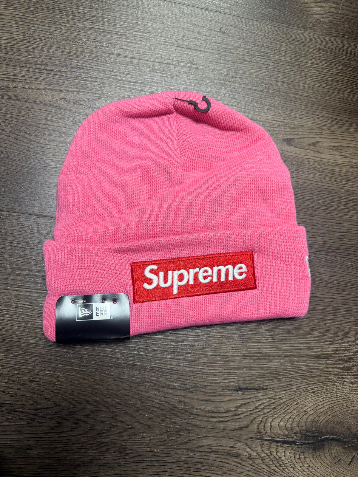 Supreme Pink Box Logo Beanie