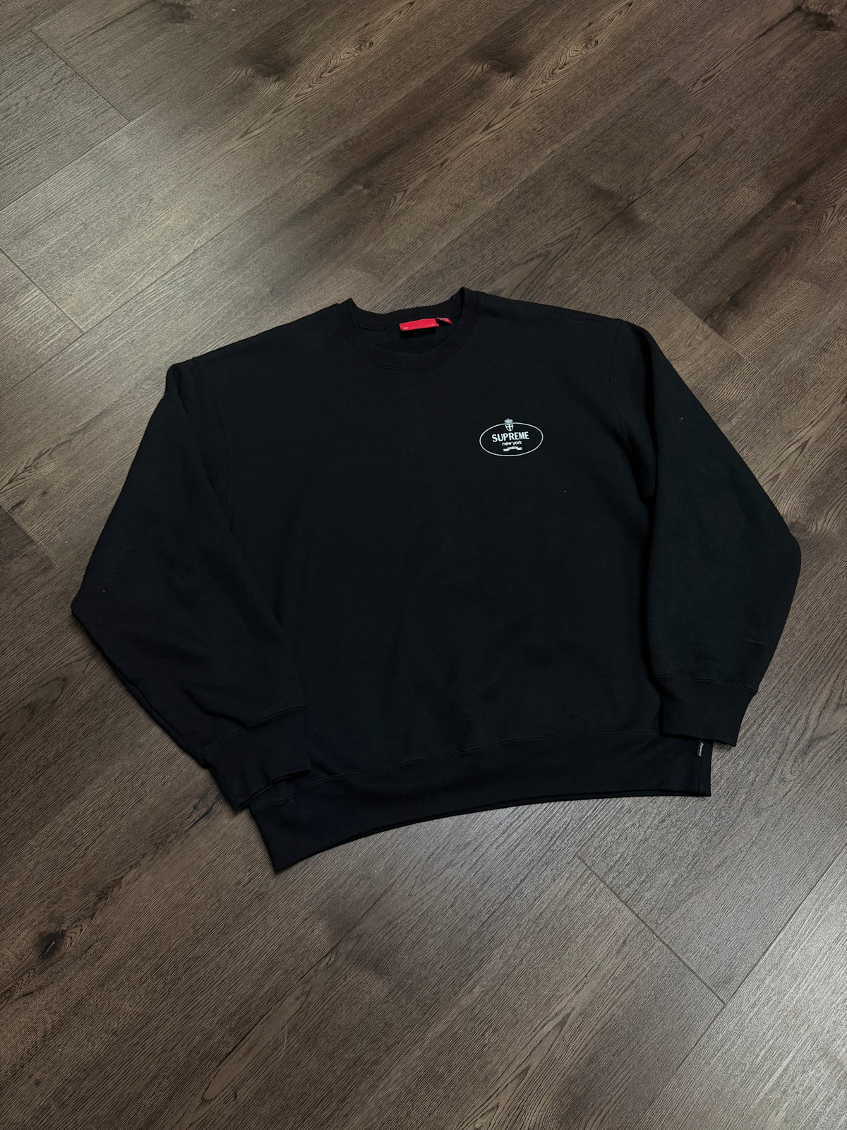 Supreme New York Black Crewneck
