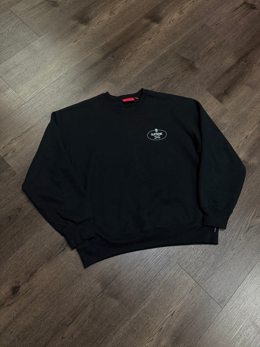 Supreme New York Black Crewneck