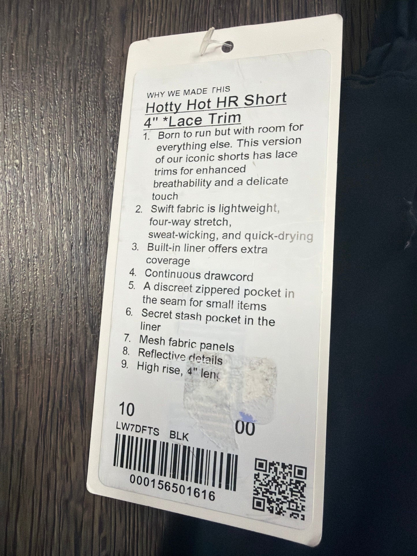 Lululemon WMNS Black Shorts