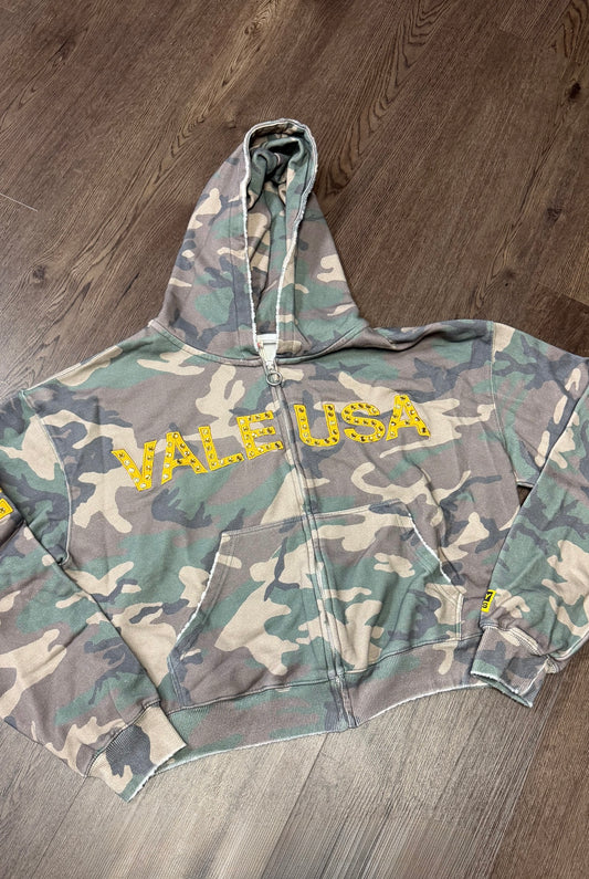 Vale Forever Camo Zip Up